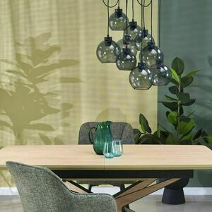 Cubus Graphite Pendant Lamp 9 Circle. small 2