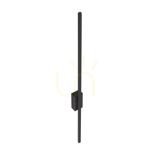 Check Flash Black Wall lamp 1 Led L