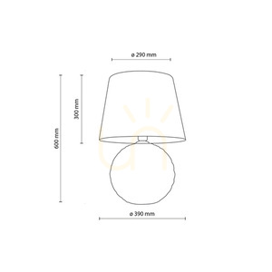 Santana Black Night Lamp 1 small 6
