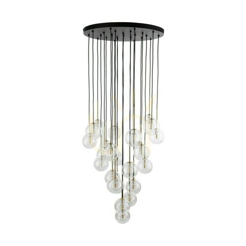 Check Nilos Black Gold Pendant Lamp 26