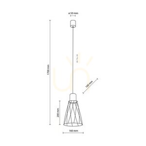Modesto Black Pendant Lamp 1 small 5