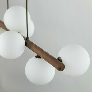 Estera Wood Walnut Pendant Lamp 9 small 3