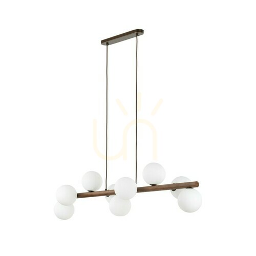 Check Estera Wood Walnut Pendant Lamp 9