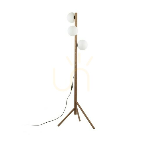 Check Estera Wood Walnut Floor Lamp 3