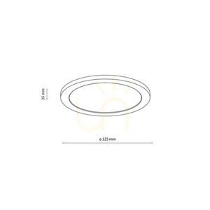 Aqua Wood Beech 325 24 W Led small 6