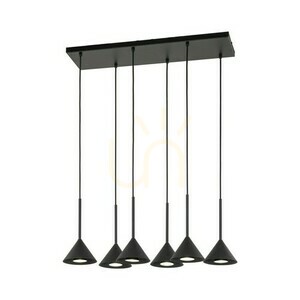 Cono Mini Black Pendant Lamp 6 small 13
