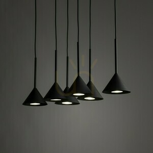 Cono Mini Black Pendant Lamp 6 small 1