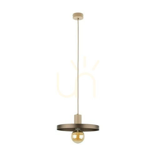 Check Sila Sabia Brown 1 Xe27 Pendant Lamp 300