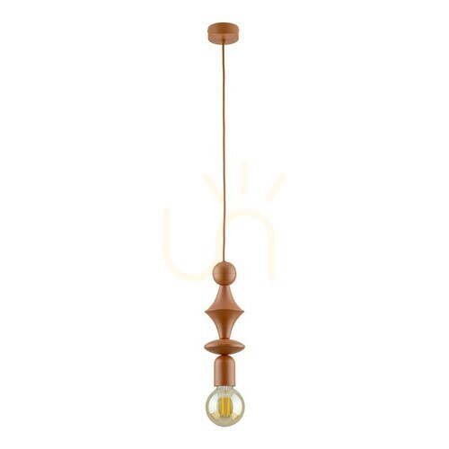 Check Tower Brick Pendant Lamp 1 Xe27