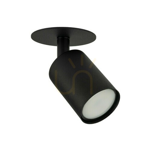 Check Nex Black 1 Xgu10 Flush mount wall lamp