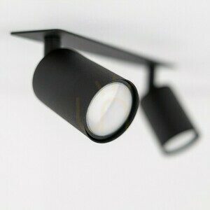 Nex Black 2 Xgu10 Flush Mounted Ceiling Lamp small 2