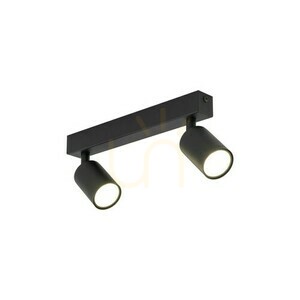 Nex Black 2 Xgu10 Ceiling Lamp. small 3