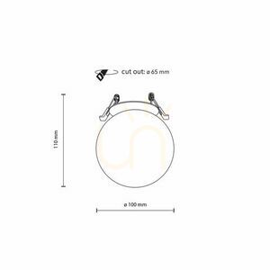 Vox 1 X G9 Flush Mounted Ceiling Lamp. small 4