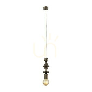 Tower Brown Pendant Lamp 1 Xe27 small 5
