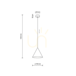 Cono Sabia Pendant Lamp 1 S small 7