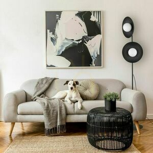 Slate Black Glass Floor Lamp 2 Xg9 small 1