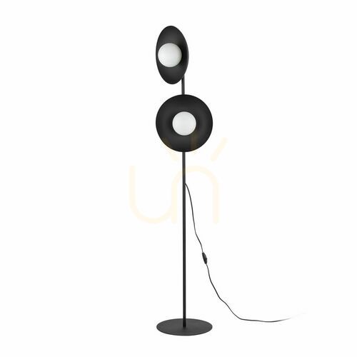 Check Slate Black Glass Floor Lamp 2 Xg9