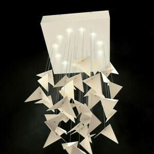 🌟 PORTAL cream art chandelier LGH0830 - Gie El loft pendant lamp 🕊️ small 10