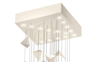 🌟 PORTAL cream art chandelier LGH0830 - Gie El loft pendant lamp 🕊️ small 12