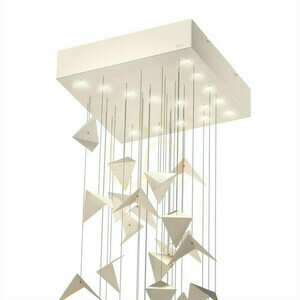 🌟 PORTAL cream art chandelier LGH0830 - Gie El loft pendant lamp 🕊️ small 2