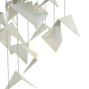 🌟 PORTAL cream art chandelier LGH0830 - Gie El loft pendant lamp 🕊️ small 6