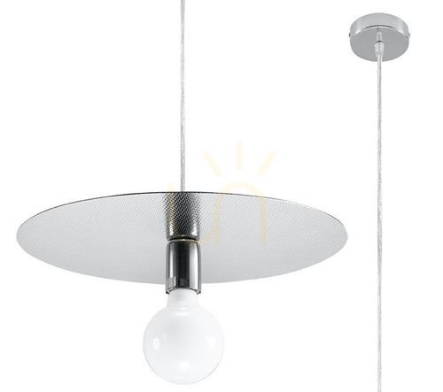 Check Pendant lamp FLAVIO stainless steel Sollux