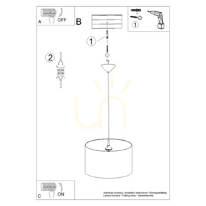 Pendant lamp CAT 40 Sollux 4 Pendant lamp CAT 40 Sollux small 4