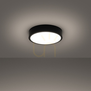 Ceiling lamp ONYX 30 black LED 3000K Sollux 1 Ceiling lamp ONYX 30 black LED 3000K Sollux small 1