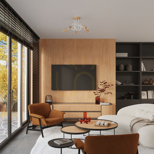 Chandelier EMBER 3 white Sollux small 11