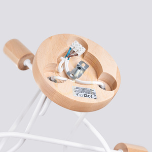 Chandelier EMBER 3 white Sollux small 3