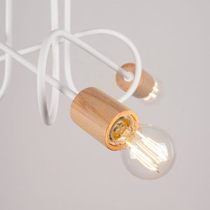 Chandelier EMBER 3 white Sollux small 6