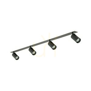 Amis Black 4 Xgu10 Flush Mounted small 9