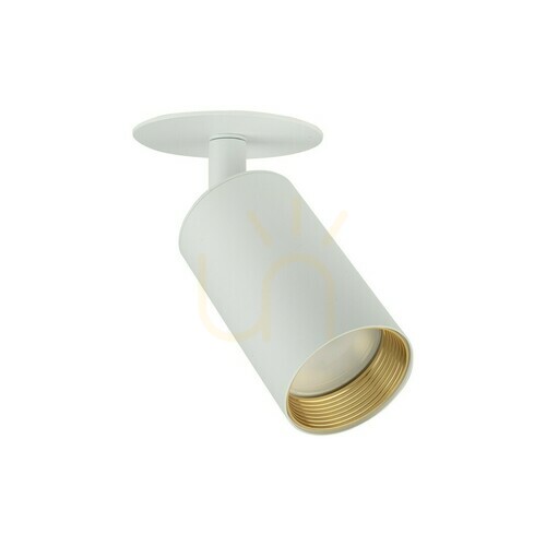 Check Amis White 1 Xgu10 Flush Mounted