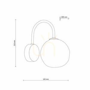 Lava Brown Wall lamp 1 Xg9 small 7