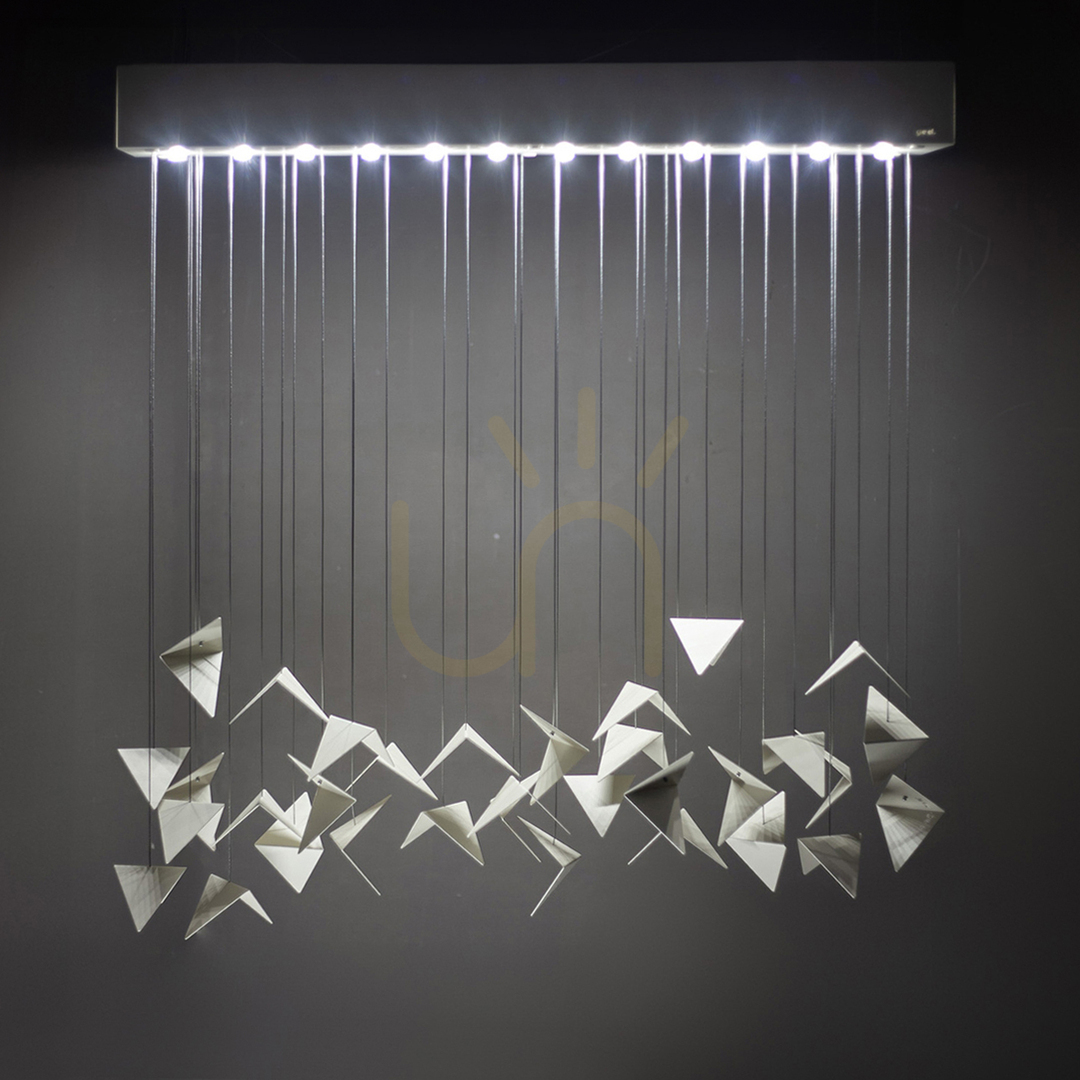 VILINE 2 cream art chandelier LGH0850 - Gie El pendant lamp