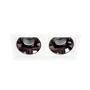 Recessed luminaire Max Light SPILIO white aluminum H190.05 small 4
