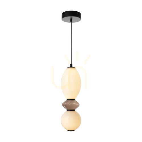 Check Italux Balos Black LED Pendant Lamp PND-94921-2B-BK