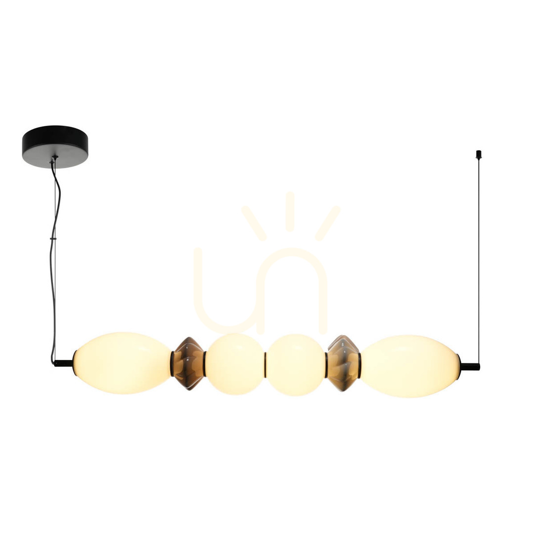Italux Balos Black LED Pendant Light 23W 3000K PND-94921-4A-BK