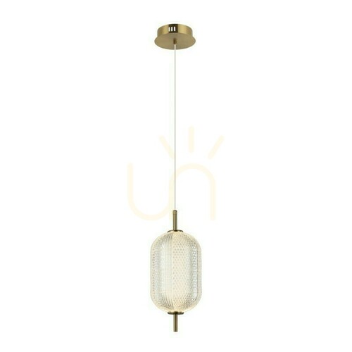 Check Italux Corado LED Pendant Light gold 10W 3000K 15 cm PND-81438-1B-GD