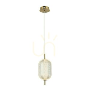 Italux Corado LED Pendant Light gold 10W 3000K 15 cm PND-81438-1B-GD small 1