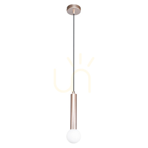 Check Italux Filano Bronze Glass G9 Pendant Light PND-33574-1-CF