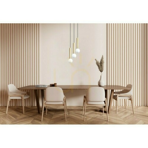 Check Italux Filano pendant light, gold, 3 opal glass globes, 3xG9, PND-33574-3-GD