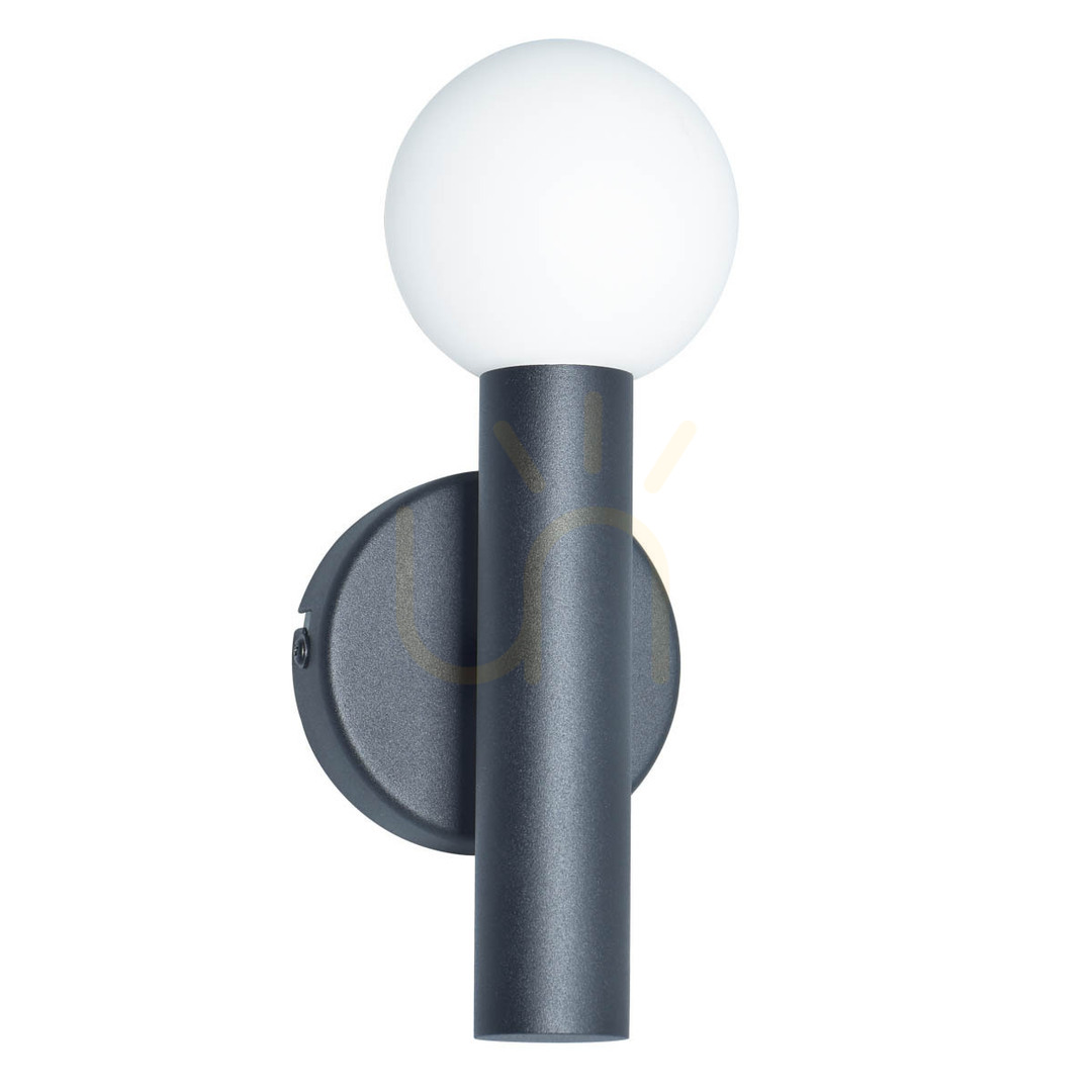 Italux Filano Black Opal Glass G9 Wall Sconce WL-33574-1-BK