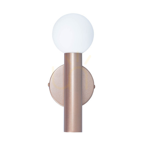Check Italux Filano Brown Glass Wall Lamp G9 Sconce WL-33574-1-CF
