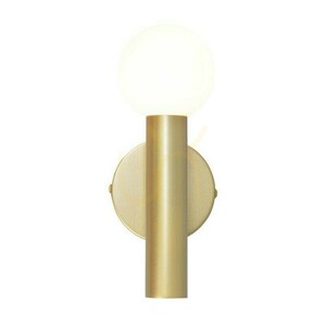 Italux Filano gold wall light with white glass shade, G9 WL-33574-1-GD small 2