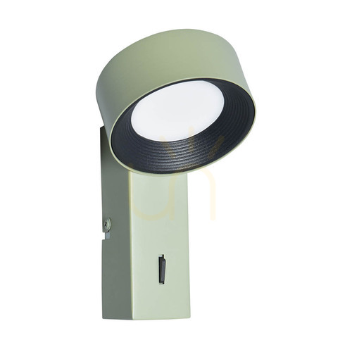 Check Italux Otal Green LED Wall Sconce 4000K 1.8W 9 cm WL-47390-1-GRN