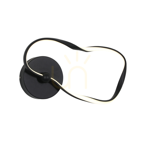 Check Wall Lamp Italux Amaya LED Black 40 cm 20W WL-22782-BK