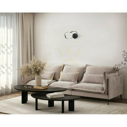 Check Wall Lamp Italux Amaya LED Black 40 cm 20W WL-22782-BK