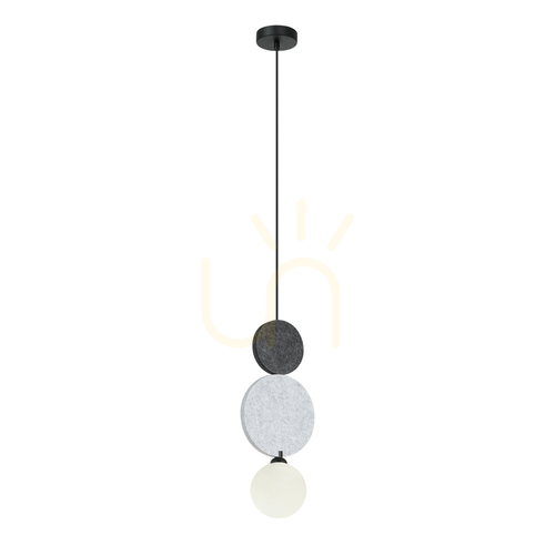 Check Italux Andrea Black White G9 Pendant Light PND-59779B-1M-MLTI