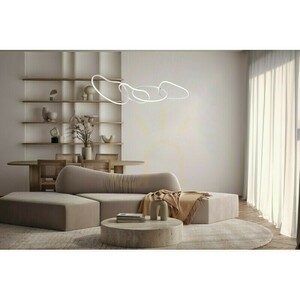 Italux Fonte LED Pendant Light White 4-Light 60W PND-22412-S4-WH small 1